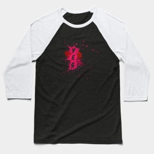 YES Splash | Pink Version Baseball T-Shirt